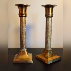 Studio Nova Brass Candleholders